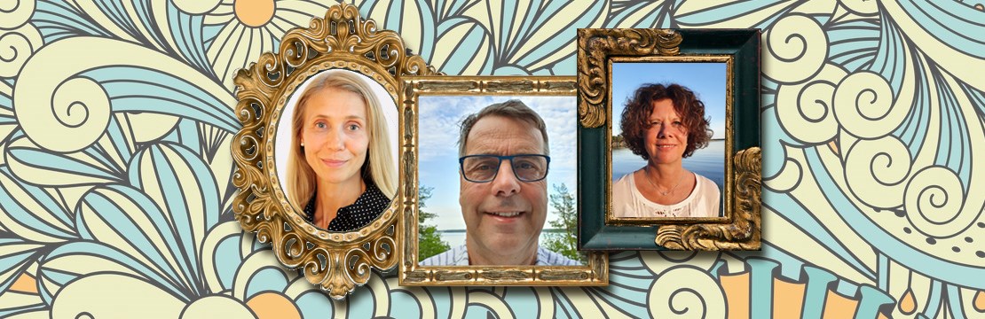 Porträtt på tre nya medarbetare vid Elsäkerhetsverket 2020.