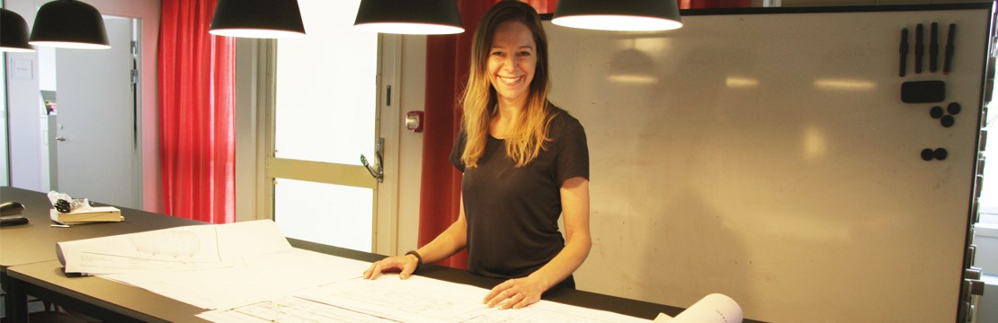 Liza Sandelin, elkraftskonstruktör.
