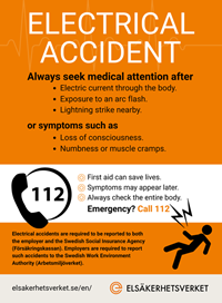 Electrical accitent flyer