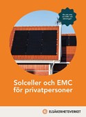 Omslagsbild publikation för Solceller och EMC för privatpersoner.