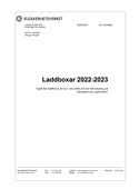 Omslagsbild rapport laddboxar