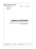 Omslagsbild rapport laddboxar