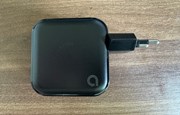 Svart usb-laddare märke andersson.